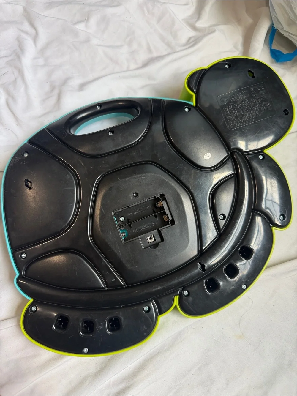 Touch & Teach Sea Turtle - Blue/Green Interactive Kids Toy